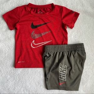 24M boys Nike dri-fit set